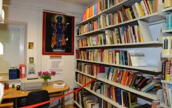 Odprtje indijskega kotiÄka v knjiÅ¾nici Oddelka za azijske Å¡tudije Filozofske fakultete Univerze v Ljubljani